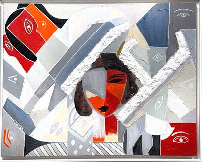 She who silences the storm - a Paint Artowrk by ads
